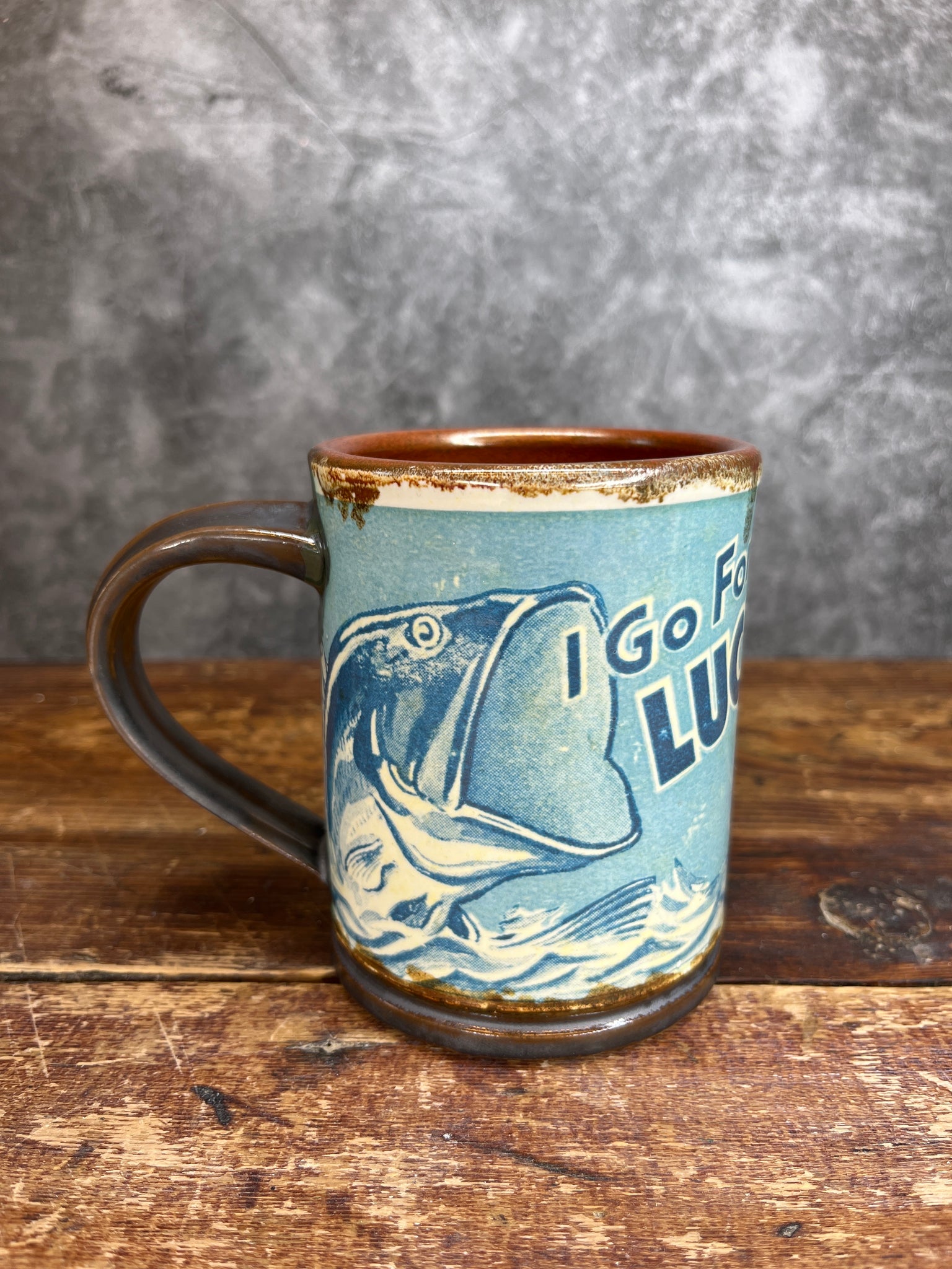 Lucky Lures Vintage Fishing Lure Mug