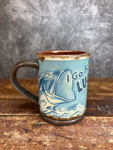 Lucky Lures Vintage Fishing Lure Mug