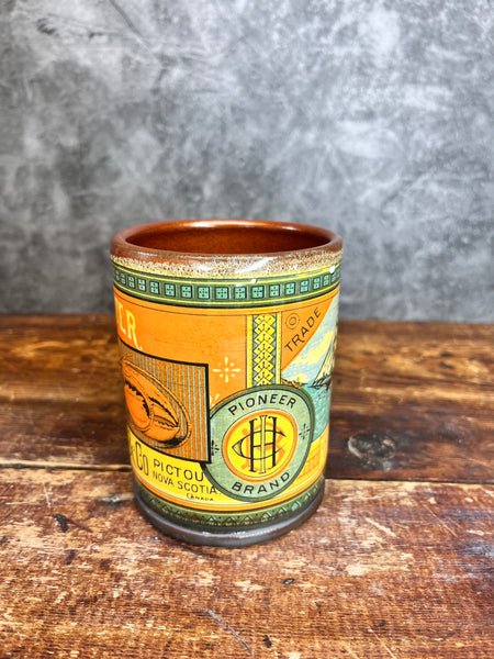 Pictou NS Lobster Label Mug