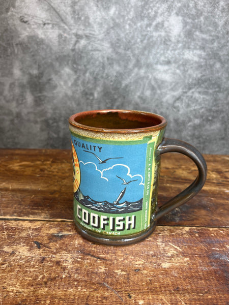 Sea-Nymph Cod Label Mug