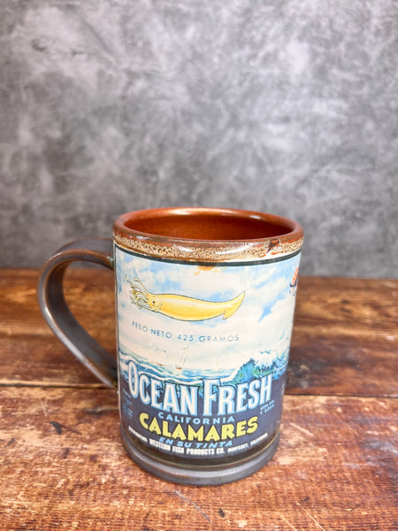 Ocean Fresh California Squid Mug