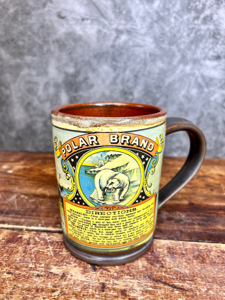 Vintage Mackerel Mug - Seal Cove Grand Manan New Brunswick