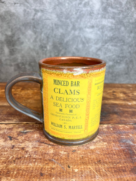 PEI Bar Clam Label Mug