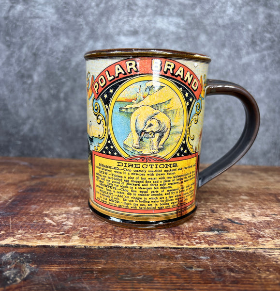 Seal Cove Mackerel Can Label Mug