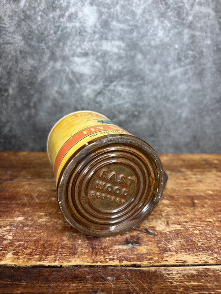 Sohio Fly Spray Can Label Mug