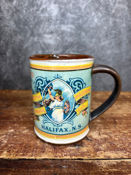 Lobster Union Brand Can Label Mug