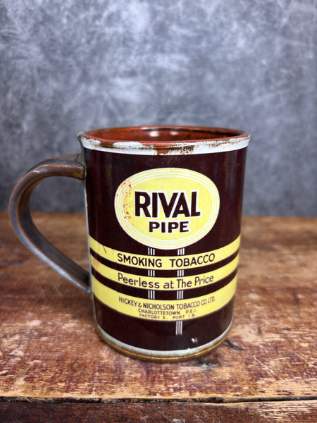 Rival Pipe Can Label Mug