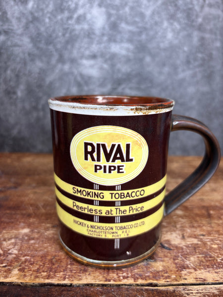 Rival Pipe Can Label Mug