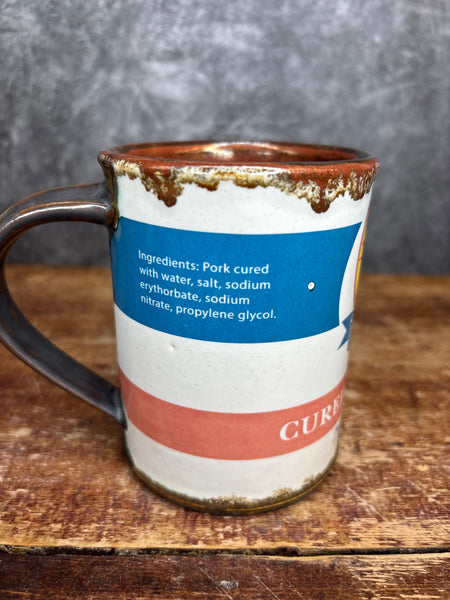 Old Port Premium Foods Can Label Mug