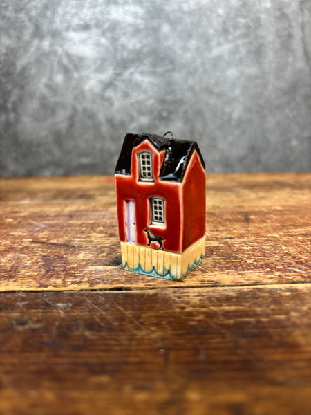 Miniature House Ornament