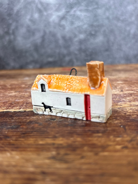 Miniature House Ornament